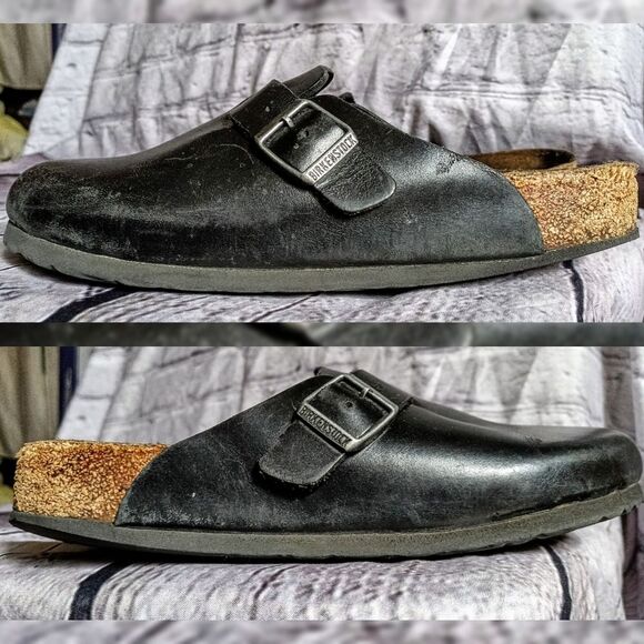 BIRKENSTOCK oiled Leather Boston - Picture 6 of 8